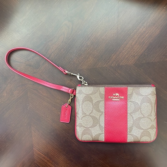 Coach Colorblock Signature Wristlet - Picture 2 of 5